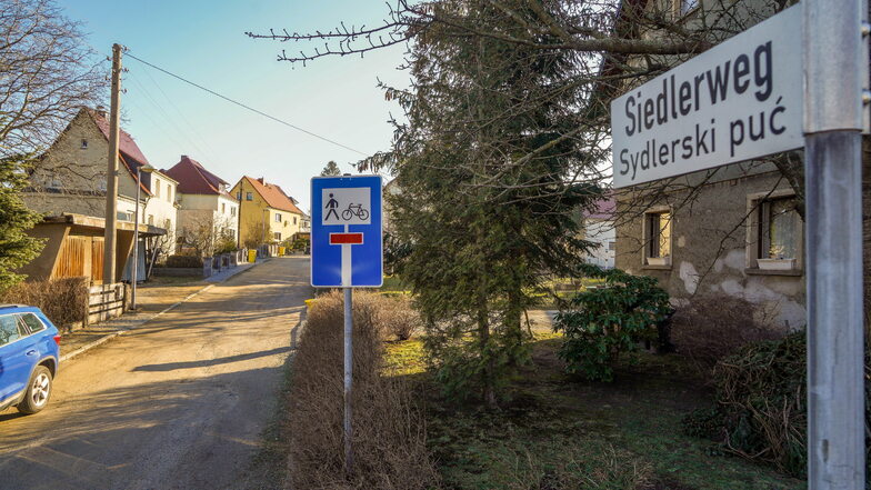 Im Bautzner Ortsteil Oberkaina sollen der Siedlerweg und die Straße der Jugend grundhaft ausgebaut werden.