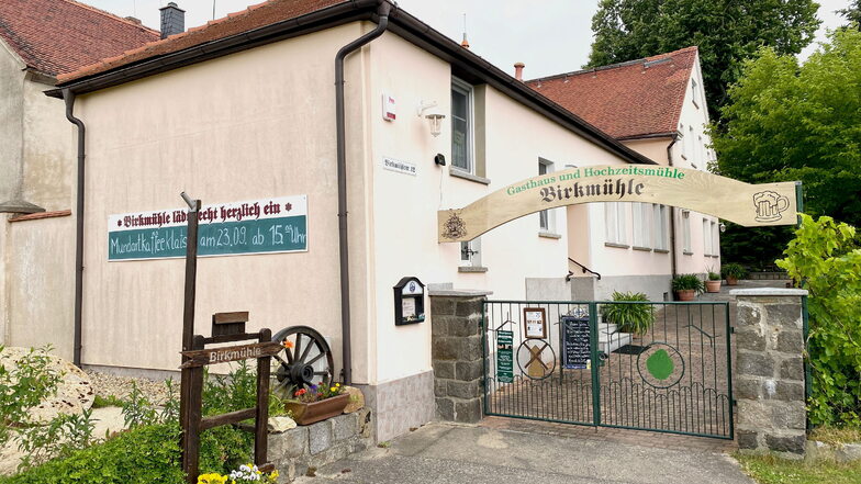 Die Gaststätte Birkmühle in Oderwitz.