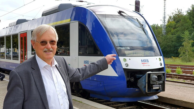 Mit dem Zug von Döbeln nach Dresden und nicht nur nach Leipzig, dafür hat Dr. Rudolf Lehle eine Petition gestartet.