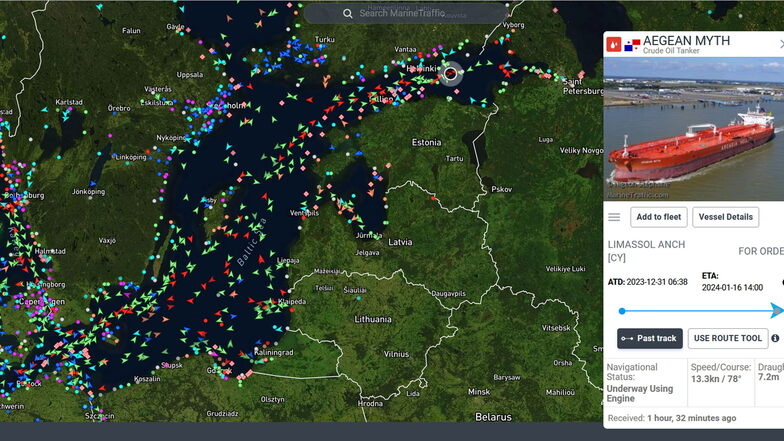 Dichter Schiffsverkehr auf der Ostsee. Doch gerade hier fällt immer wieder die Satellitennavigation aus. Es gibt Störsender. das kann gefährlich werden.