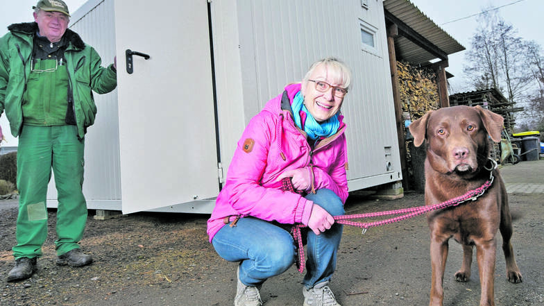 Das Tierheim Ostrau hat von Spenden einen Baucontainer angeschafft.