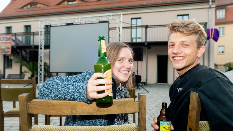 War schon 2019 und 2020 ein Erfolg: Das Sommerfilmfest des Lichtspiele-Vereins in Königstein. Lara Brinkmann und Niklas Winterfeldt waren letztes Jahr dabei.
