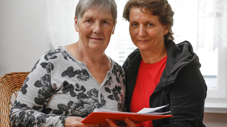 Martina Radisch und ihre Logopädin Davia Feurich (r.) haben gemeinsam eine Petition gegen den KVS-Regress auf den Weg gebracht.