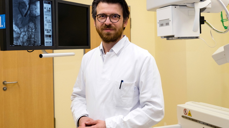 Marjan Stojanoski, Chefarzt der Klinik für Innere Medizin und Palliativmedizin des Malteser Krankenhauses St. Carolus in Görlitz.