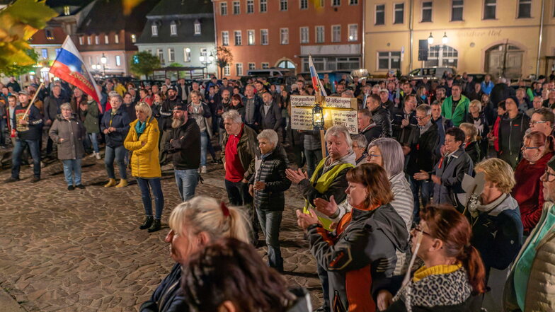 Mittelsachsen: Erneut 2.000 Menschen gegen Bundespolitik auf der Straße