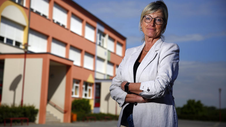 Gabriele Keltsch will, dass die Schüler an ihrer Grundschule in Kamenz trotz aller Einschränkungen Kinder sein dürfen.