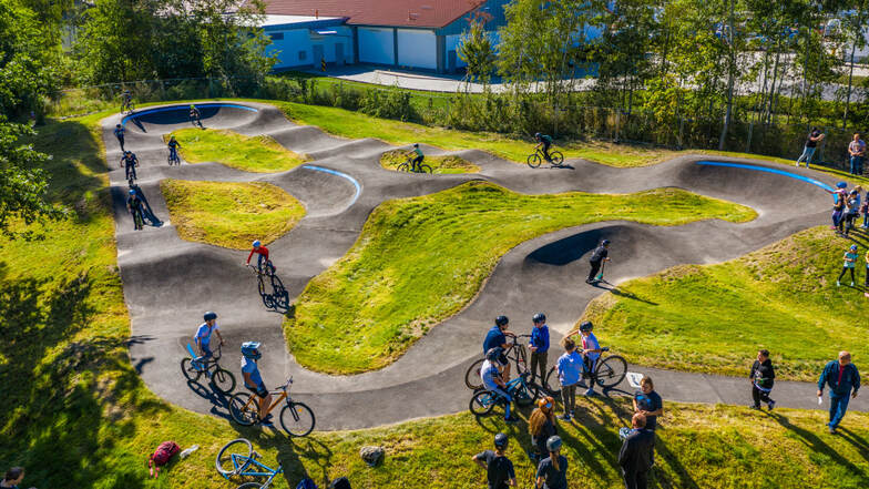 Freizeitanlage "Bike & Chill" in Bernsdorf