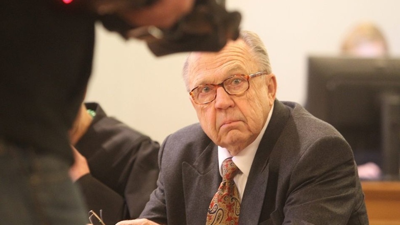 Der ehemalige Chef der Landesbank Sachsen, Herbert Süß, war an jedem der 35 Verhandlungstage im Prozess gegen ihn persönlich anwesend.