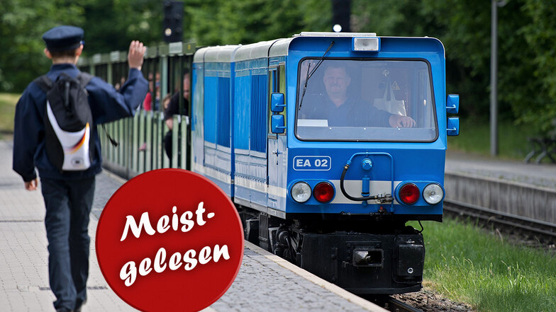 Sie ist einer der Attraktionen im Großen Garten: die Dresdner Parkeisenbahn. Wie die Zusammenarbeit mit dem Förderverein aussieht, ist derzeit noch offen.