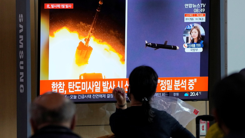 Nordkorea hat nach Angaben Südkoreas wieder eine Rakete getestet.