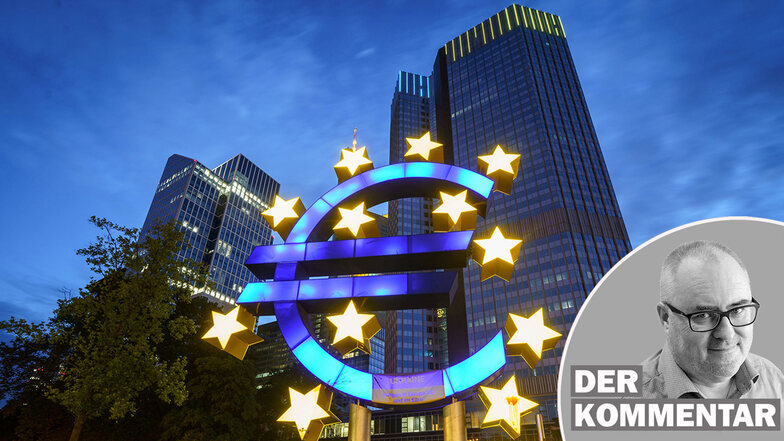 Die Europäische Zentralbank hat die Zinsen angehoben. Doch beim Sparer im Landkreis Meißen kam das noch nicht so recht an.