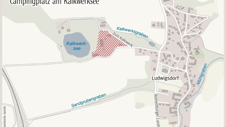 Hier in Ludwigsdorf ist der neue Camping- und Stellplatz für Wohnmobile geplant.