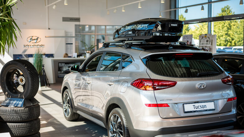 Der Kompakt SUV Tucson wartet mit fortschrittlichsten Komfort- und Sicherheitstechnologien auf.