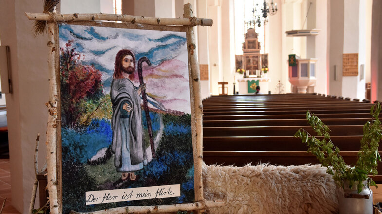 „Der Herr ist mein Hirte“ - das spirituelle Klangerlebnis gastiert für drei Monate in der Johanneskirche Hoyerswerda.
