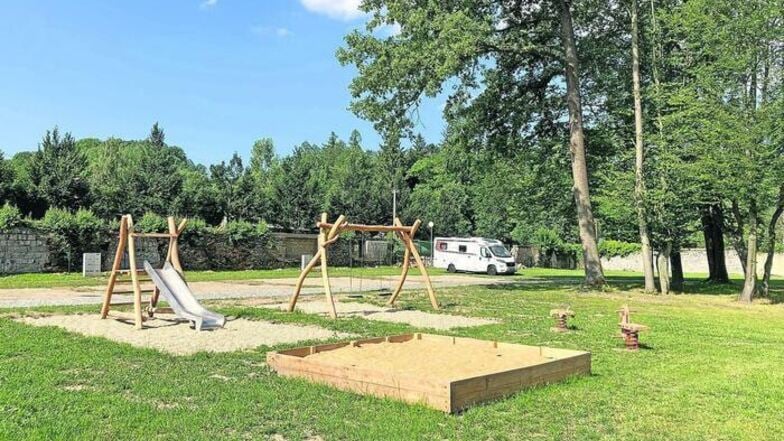 Campingplatz nach Flut neu errichtet