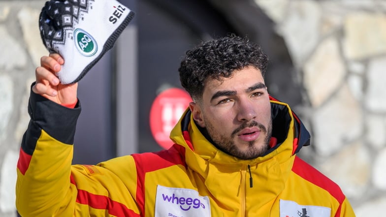 Gestatten, Adam Ammour. Der 23-Jährige ist der Aufsteiger der Saison und gewinnt in Altenberg den zweiten Weltcup in Folge.