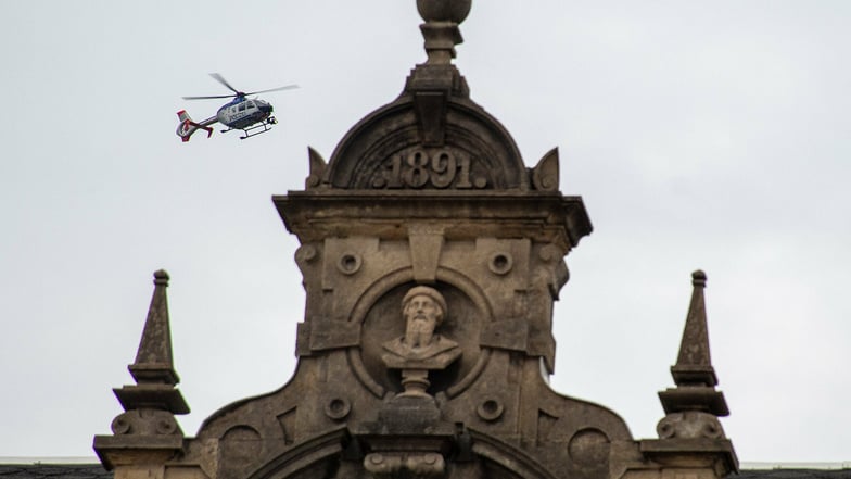 Ein Hubschrauber hatten den gestohlenen Honda ausgemacht und verfolgt.