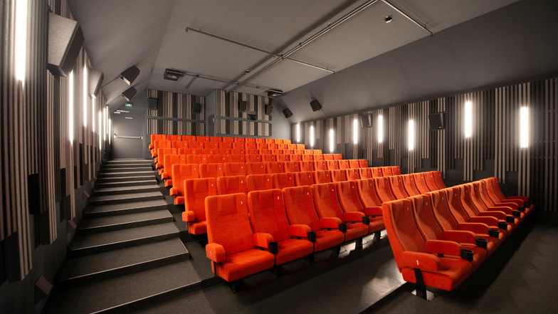 Das Zentralkino im Obergeschoss des Speichers verfügt über zwei Kinosäle.