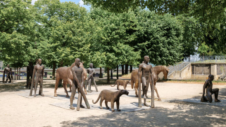 Neu im Stadtzentrum: fantastische Skulpturen aus Tschechien überraschen Besucher
