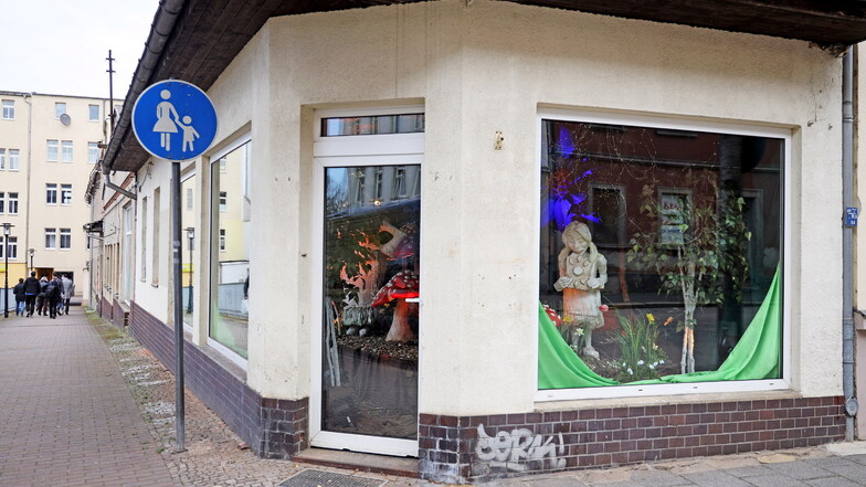Als erster von sieben Funkel-Fenster-Standorten wurde die ehemalige Wäscherei an der Goethestraße fertig.