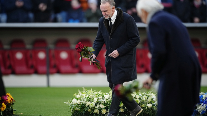 Auch Karl-Heinz Rummenigge nimmt an der Trauerfeier für Franz Beckenbauer teil.