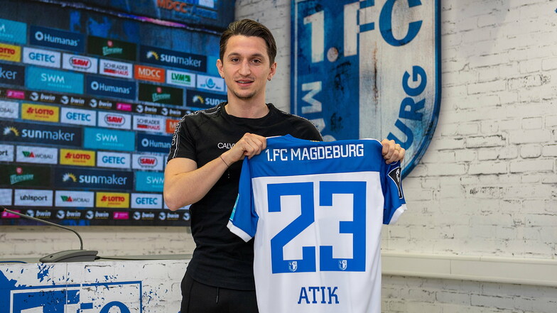 Ex-Dynamo Baris Atik trägt künftig das Trikot des Liga-Konkurrenten 1. FC Magdeburg.