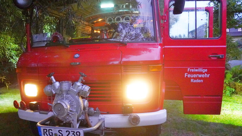 Das bisherige Fahrzeug der Radener Feuerwehr ist 46 Jahre alt - und soll ersetzt werden.