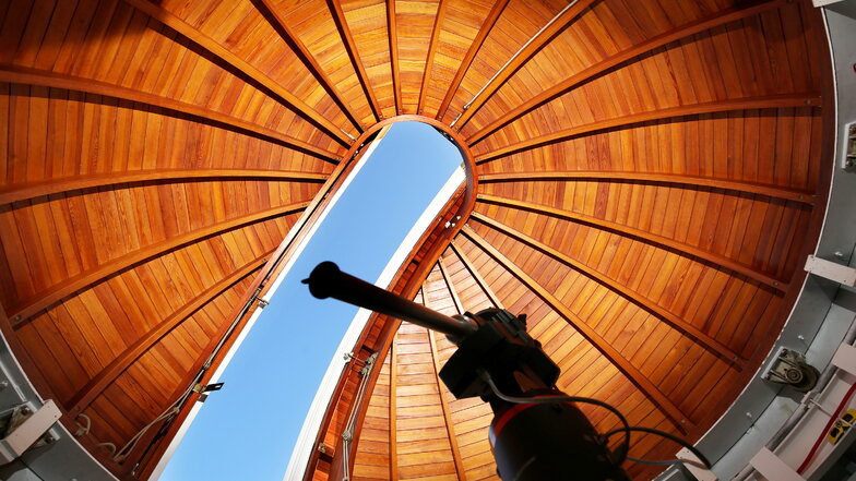 Bei der Sternwarte Riesa steht ein "Tag der offenen" Kuppel an.