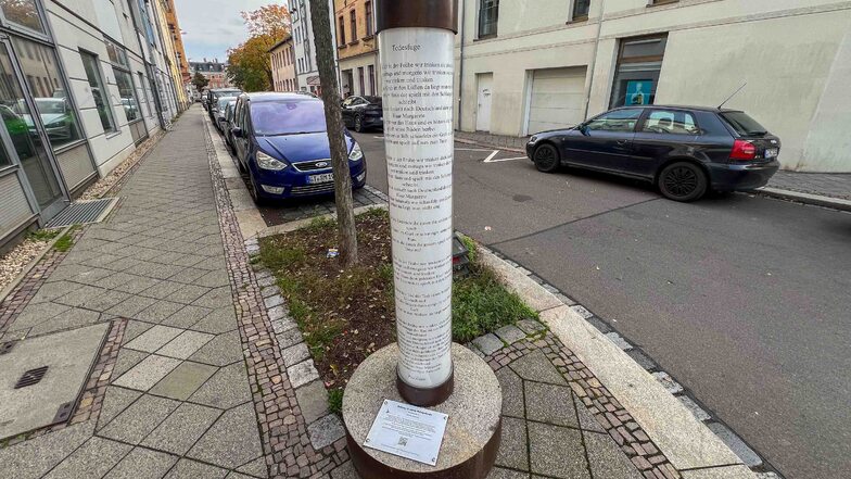Jüdische Gedenksäule in Leipzig beschmiert