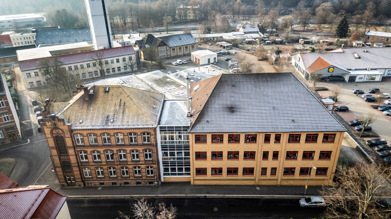 Diese beiden Gebäude an der Döbelner Straße in Roßwein sollen künftig ganz offiziell als Schule – als Lernförderschule – genutzt werden.