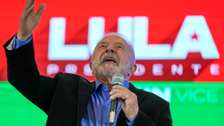 Luiz Inacio Lula da Silva, ehemaliger Präsident von Brasilien, hat die erste Runde der Präsidentenwahlen gewonnen.