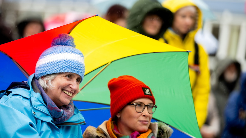 300 Menschen demonstrieren in Bautzen für ein tolerantes Miteinander