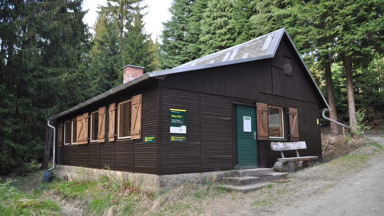 Wanders Ruh ist eine der Trekkinghütten am Forststeig.