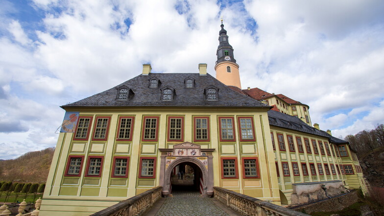 Schloss Weesenstein kann man jederzeit besuchen, am Freitag und Sonnabend ist es auch Konzertort.