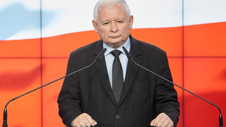 Jaroslaw Kaczynski, Vorsitzender der nationalkonservativen Regierungspartei PiS, hat Reparationsforderungen an Deutschland angekündigt.