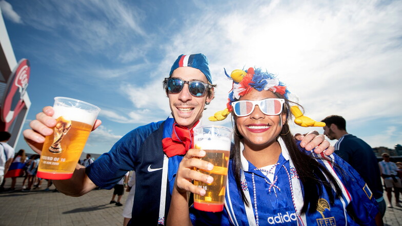 Rund um die Stadien der Fußball-WM darf kein Bier getrunken werden.