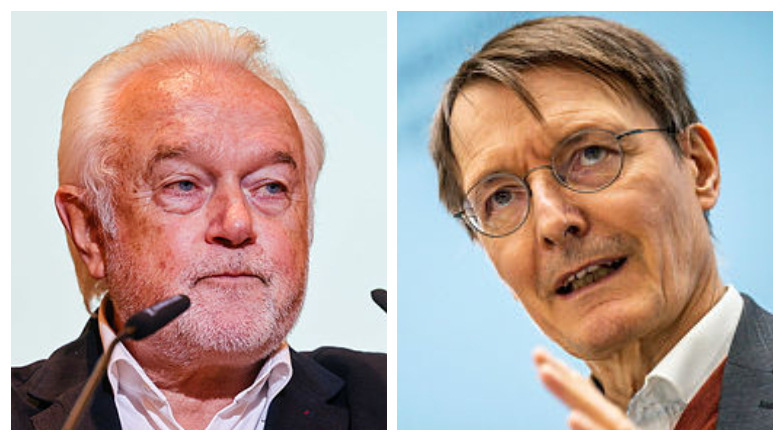 Wolfgang Kubicki und Karl Lauterbach arbeiten gemeinsam in der Ampel-Koalition.
