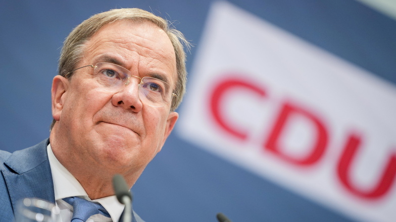 CDU-Parteichef Armin Laschet hatte vergangenen Donnerstag seine Bereitschaft zum Rückzug verkündet.