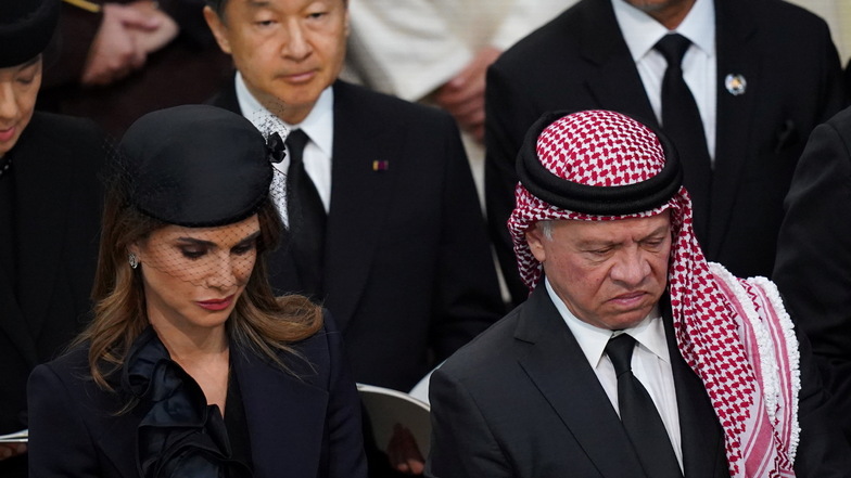 König Abdullah II. von Jordanien und Königin Rania
