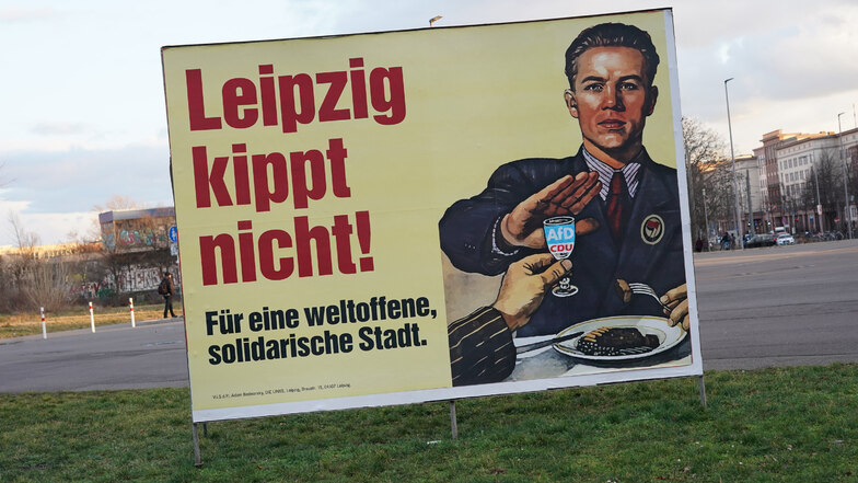 Leipzig im Lagerwahlkampf