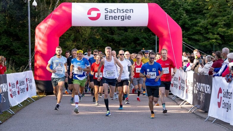 Bei angenehmen Lauf-Temperaturen gingen am Sonnabend 117 Teilnehmer auf die Strecke und die Bahn.