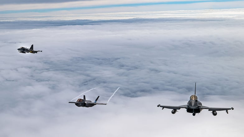 Air Defender 23: Die Nato probt den Ernstfall auch über Sachsen