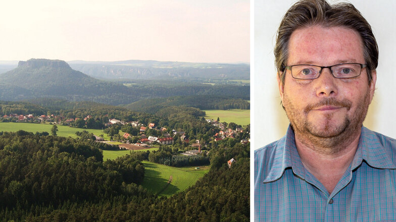Uwe Börner ist über die Liste der Grünen bei der Kommunalwahl in Gohrisch angetreten und hat sich dann mit zwei CDUlern und einem AfD-Mann zusammengetan.