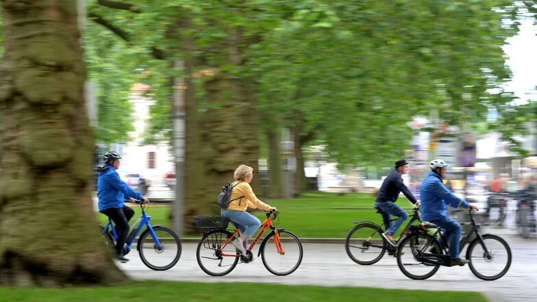 Wo das Team Zastrow in Dresden das Fahrradfahren verbieten will