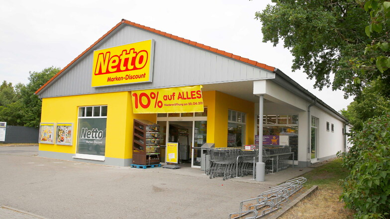 Der Netto-Markt in Königsbrück öffnet nach der Modernisierung am Dienstag wieder.
