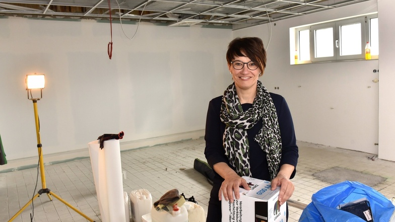 Klinik-Chefin Anke Gundel ist jetzt auch Bauleiterin. Im Altenberger Raupennest wird nach über 20 Jahren die Bäderabteilung auf den Kopf gestellt.
