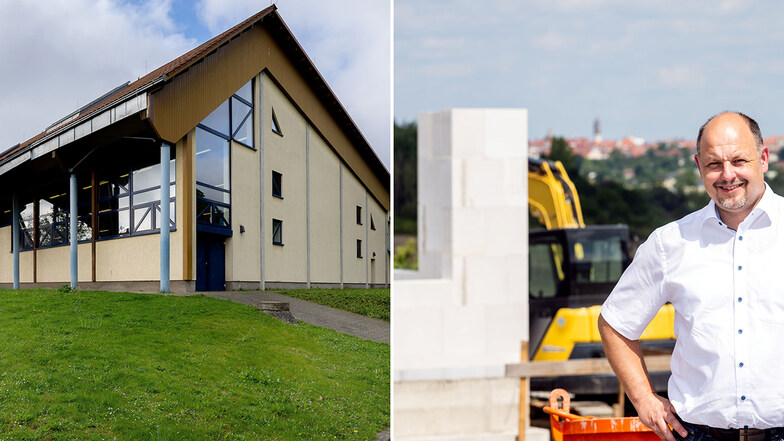 Durch viele Neubaugebiete hat sich die Einwohnerzahl in der Gemeinde Doberschau-Gaußig sehr zur Freude des Bürgermeister Alexander Fischer stabilisiert. Geschafft wurde noch nicht der Umbau der alten Sporthalle zum Gemeindezentrum.
