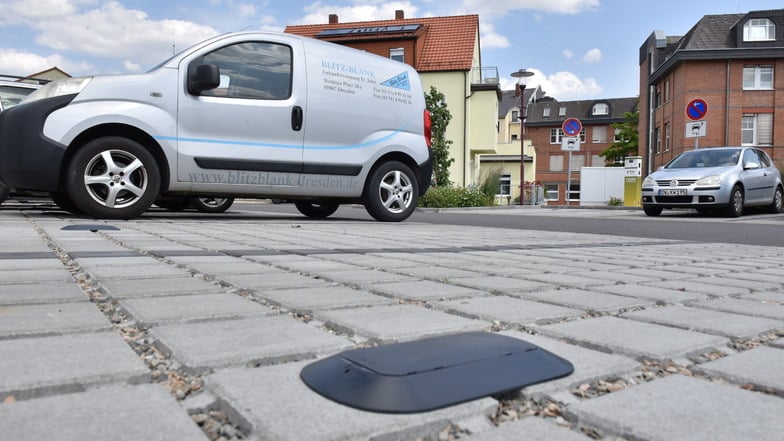 Parkplätze in Freital: Onlineportal zeigt freie Lücken