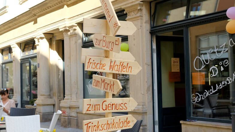 Ein Ergebnis des Gründerwettbewerbs ist unter anderem die Schokoladenbar „Quetzal“, die Peter Mattis in der Burgstraße eröffnet hat.