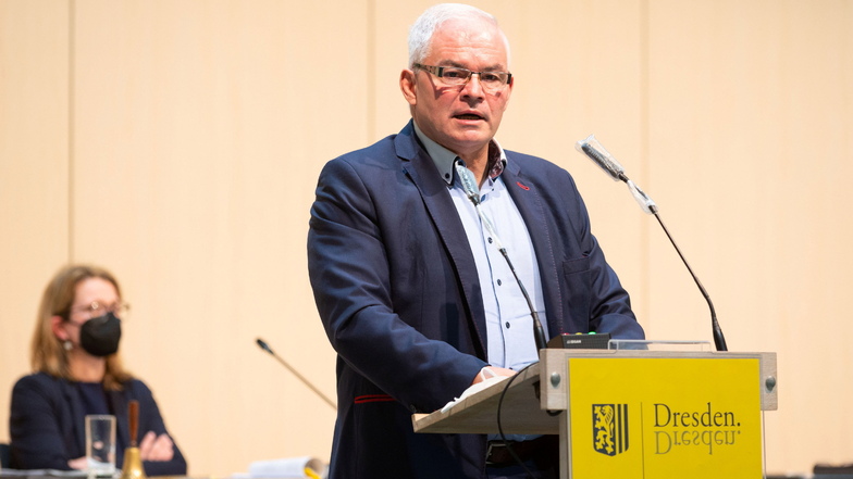 CDU-Fraktionschef Peter Krüger hat das Bündnis mit Grünen, Linke und SPD aufgekündigt.